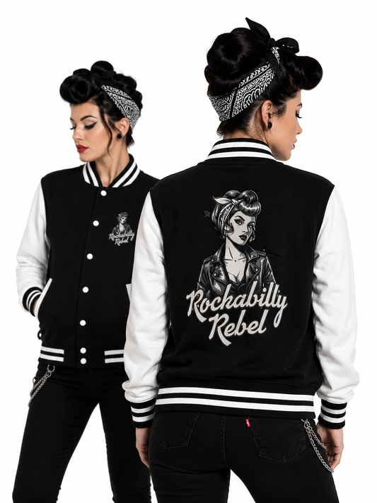 Rockabilly Rebel Collegejacke