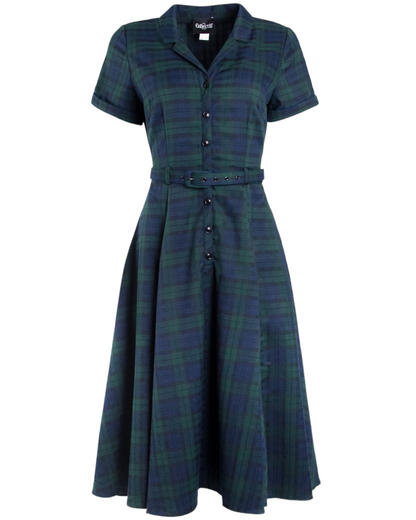 Caterina Blackwatch Vintage Kleid