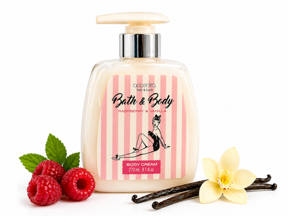 Retro Body Cream Himbeere & Vanille