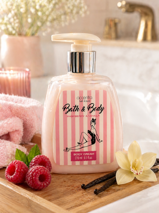 Retro Body Cream Himbeere & Vanille