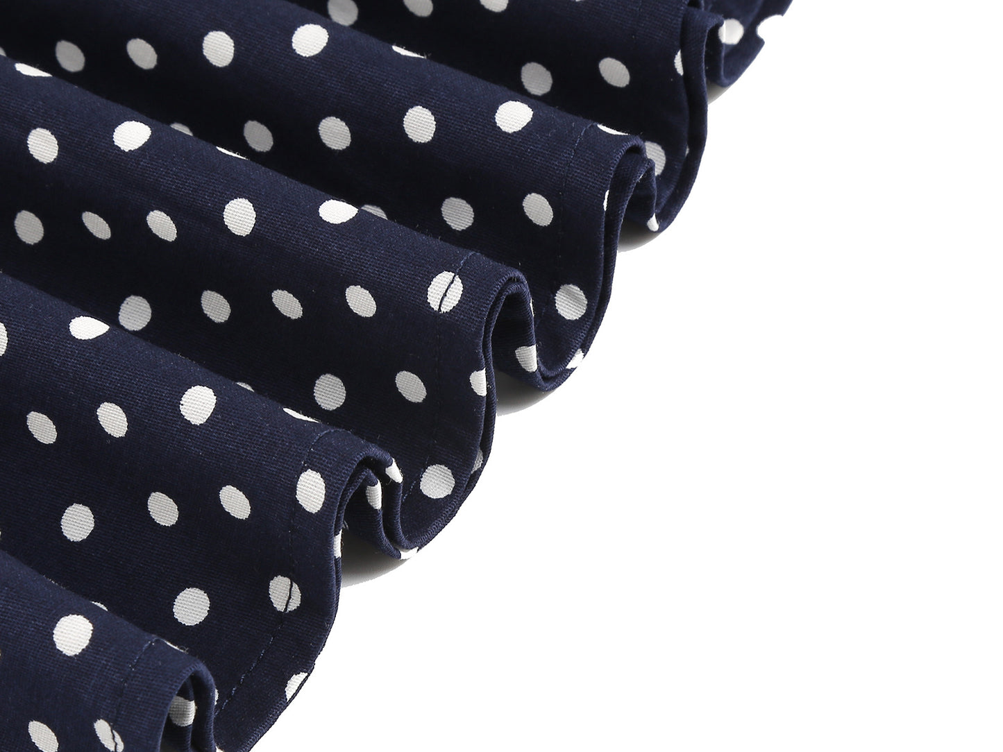 Ahoi Sailor Dress - maritimes Retro Kleid mit Polka Dots