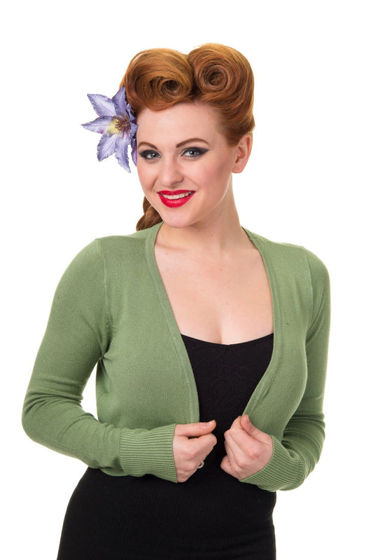 Flickers Bolero vintage green