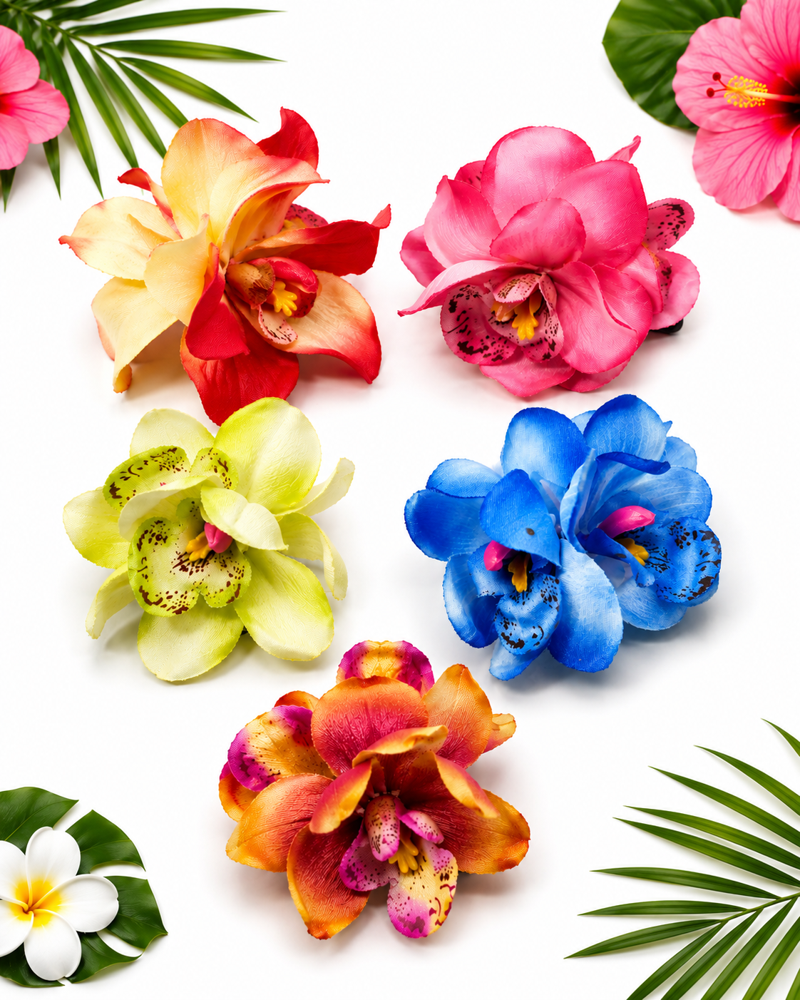 Blossom Haarclip - 5 verschieden Farben