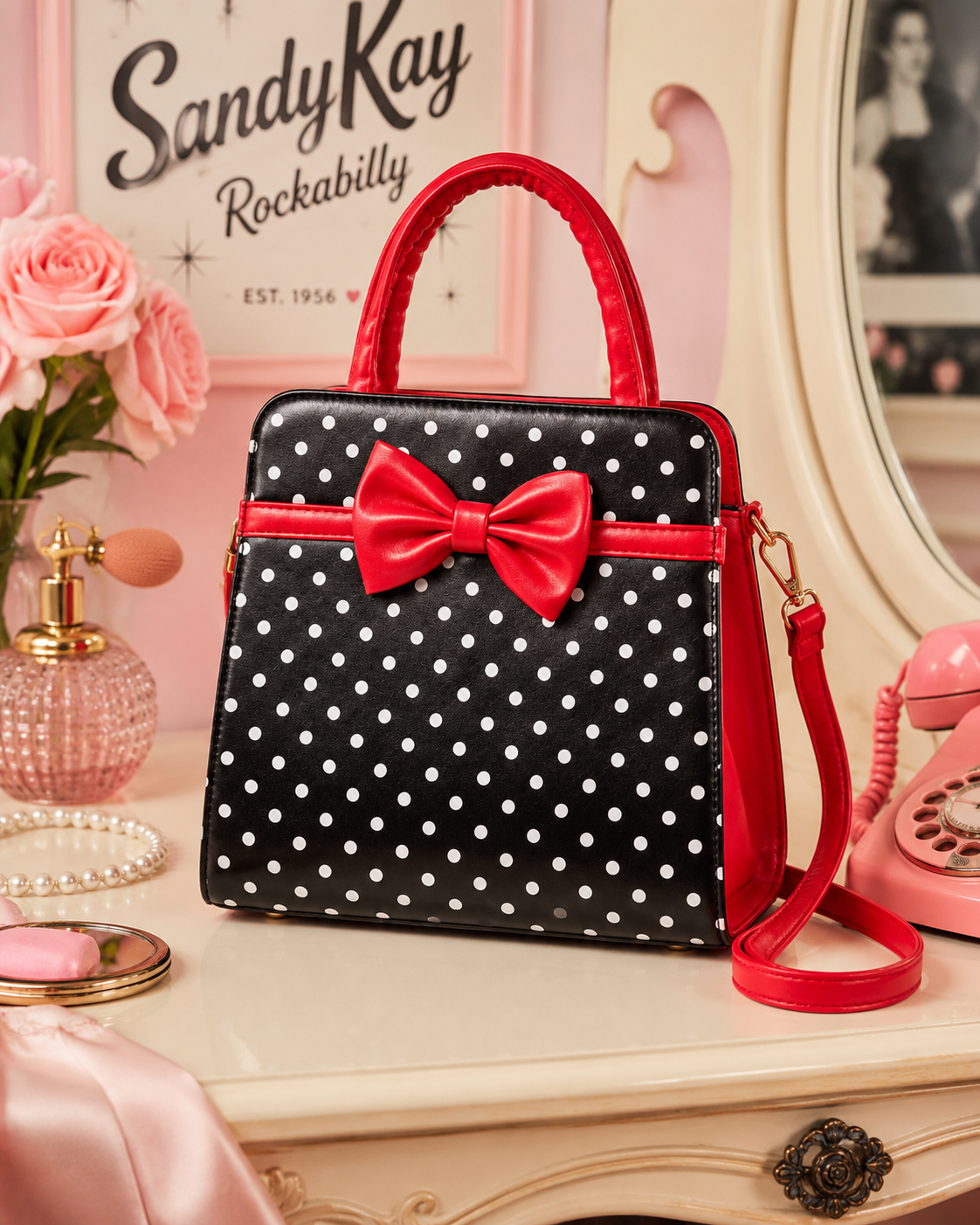 Carla Polka Handtasche