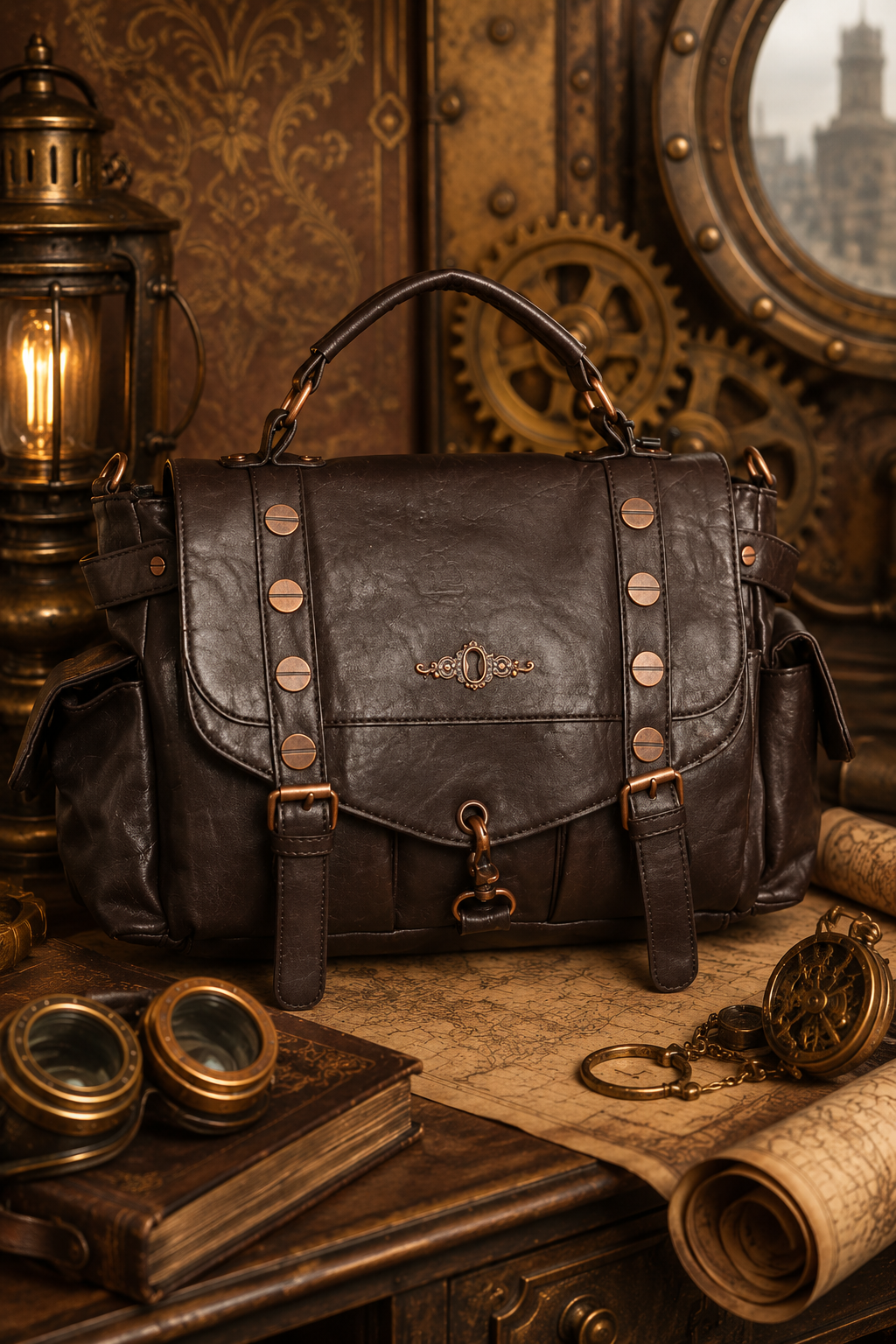 Mudflap Steampunk Handtasche