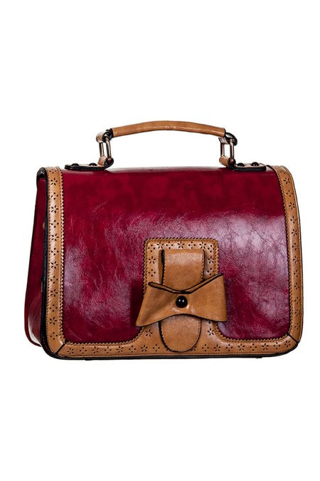 Scandal Retro Handtasche rot