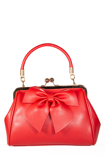 Lockwood Bow Handtasche rot