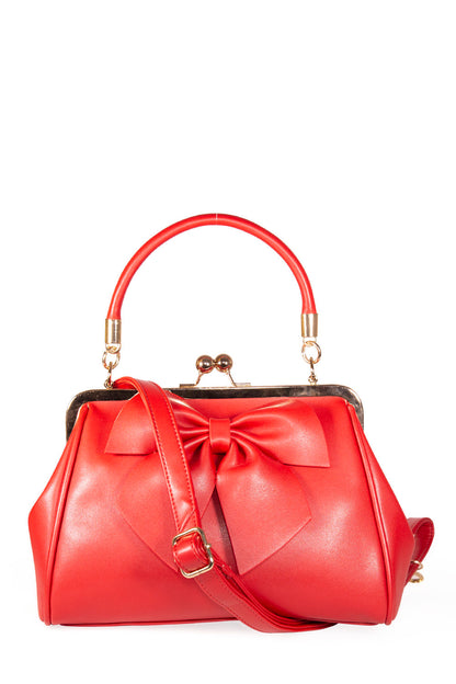 Lockwood Bow Handtasche rot