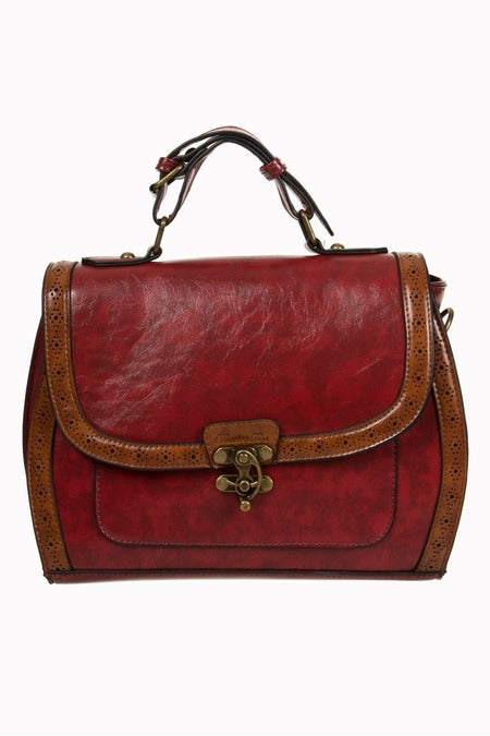 Stevie Retro Handtasche rot