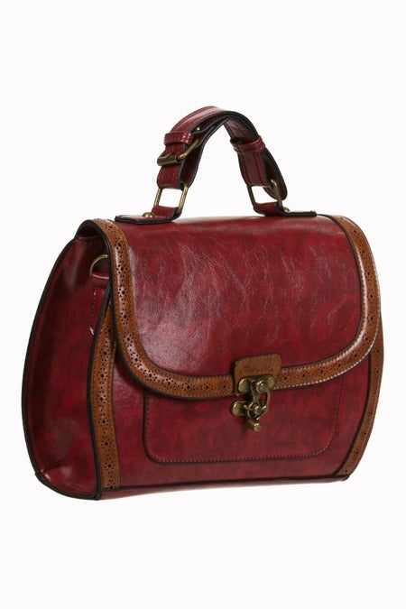 Stevie Retro Handtasche rot