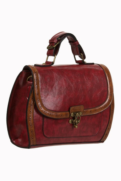 Stevie Retro Handtasche rot