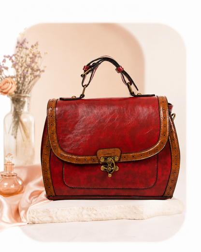 Stevie Retro Handtasche rot