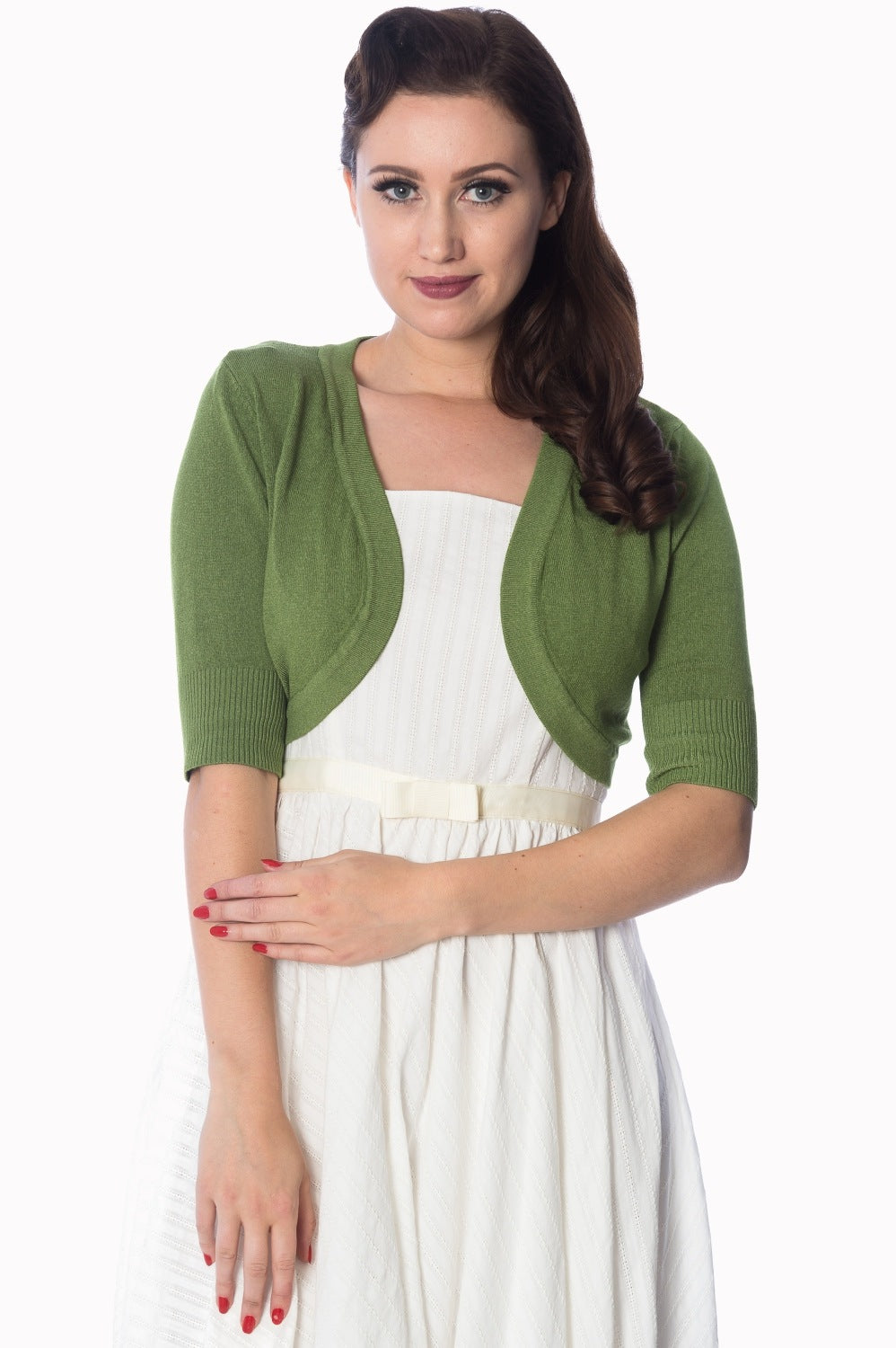Hudson Bolero apple green