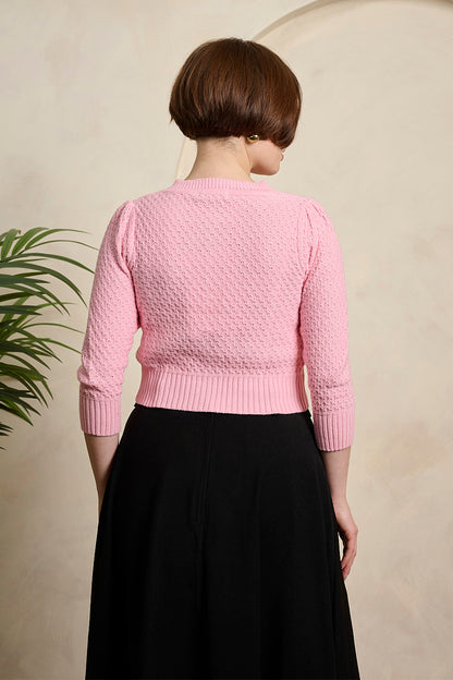 Pink Fara Cardigan