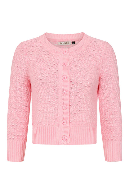 Pink Fara Cardigan