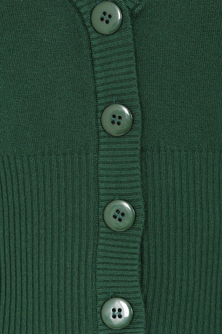 Sweet Dreamer Cardigan bottle green