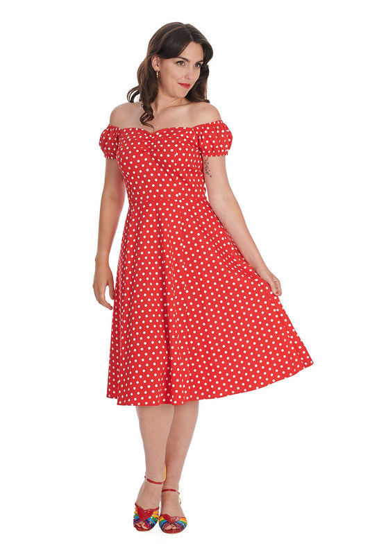 Sweet Spot Polka Dress