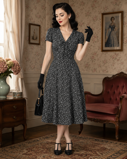 Josephine 40s Dress - feminines 1940er Jahre Kleid