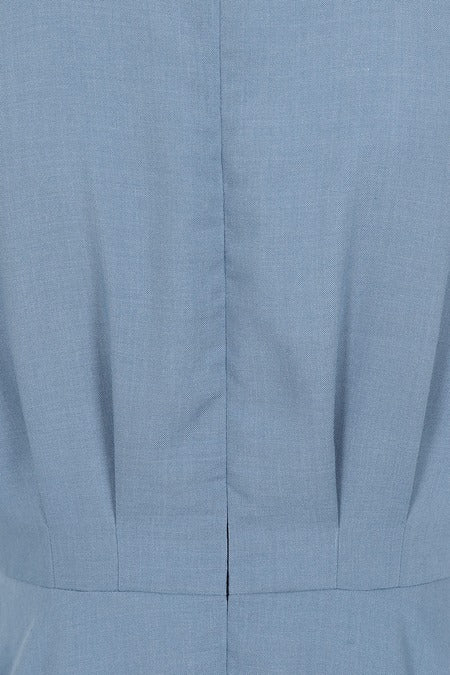 Shirley Sail Dress - 40er Jahre Kleid in blau