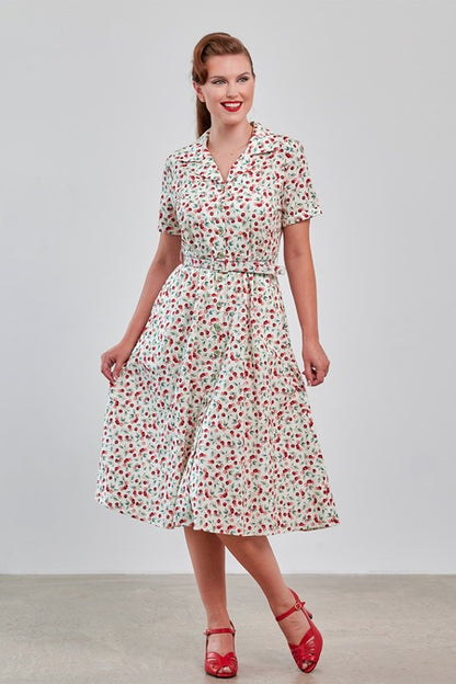 Kate Cherry 40s Dress - Retro Kleid mit Kirschen