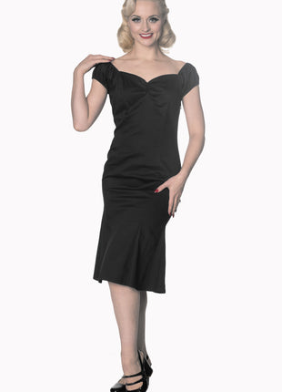 Taylor Pencil Dress uni black