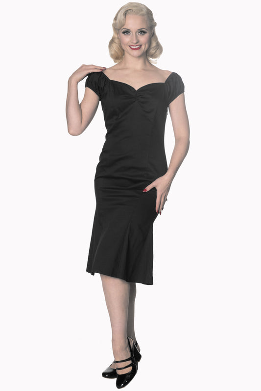 Taylor Pencil Dress uni black