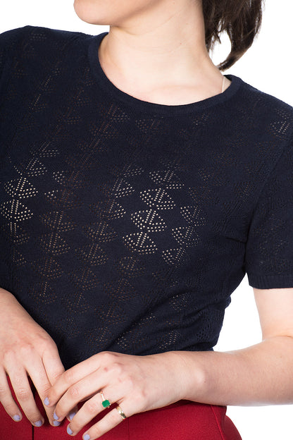Nautical Jumper schwarz