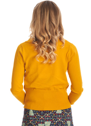 Sweet Scallop Jumper mustard