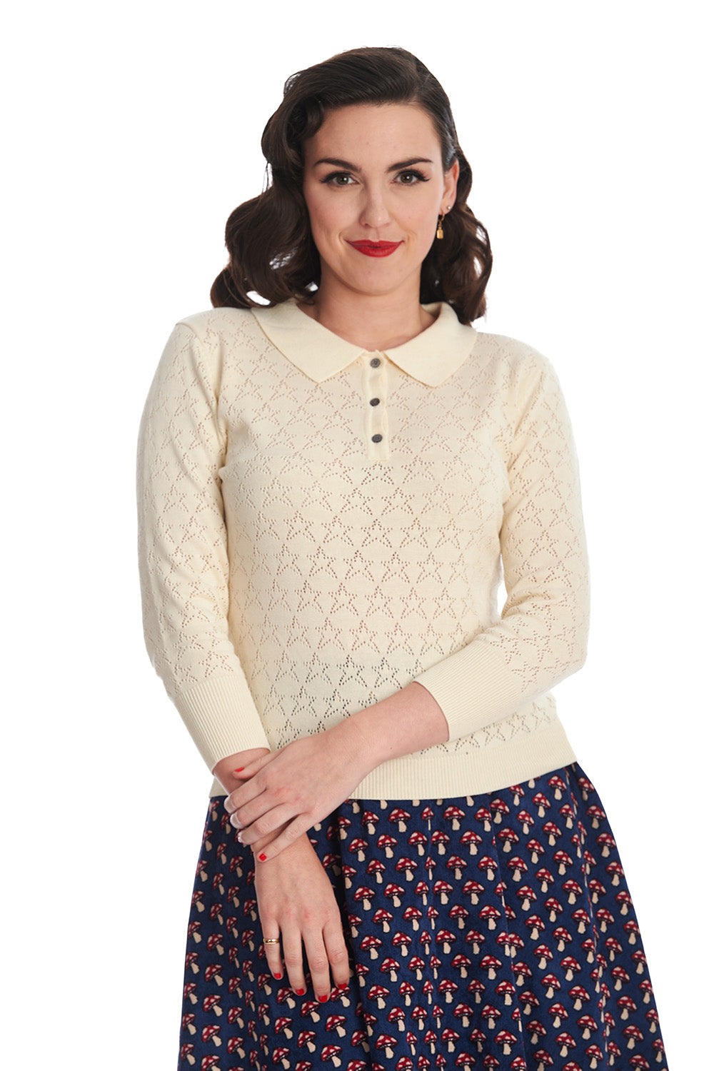 Stars Above Pulli ivory