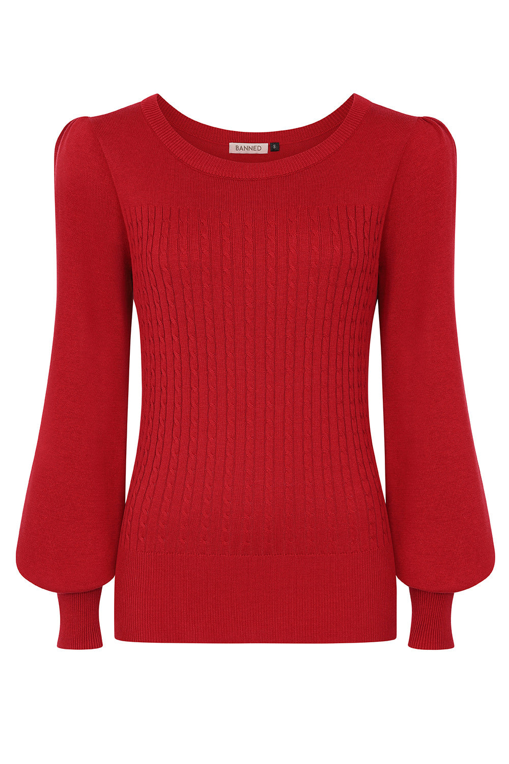 Una Pullover burgundy