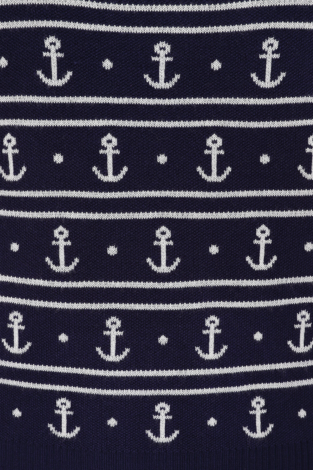 Nellie Anchor Jumper - maritimer Feinstrick Pullover