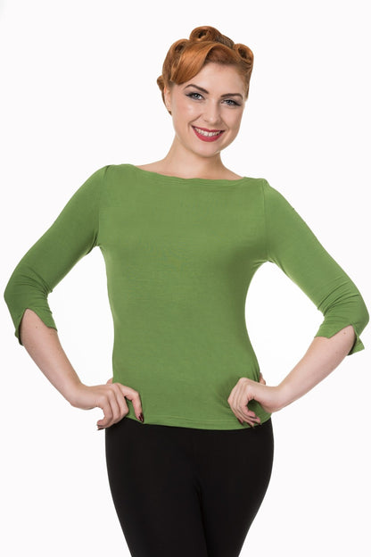 Modern Love Top meadow green