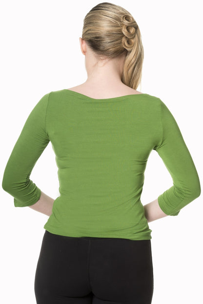 Modern Love Top meadow green