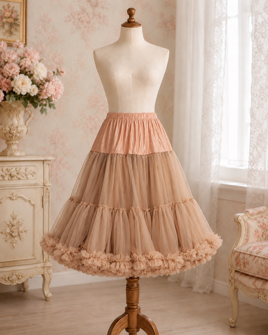 Petticoat 66 cm beige