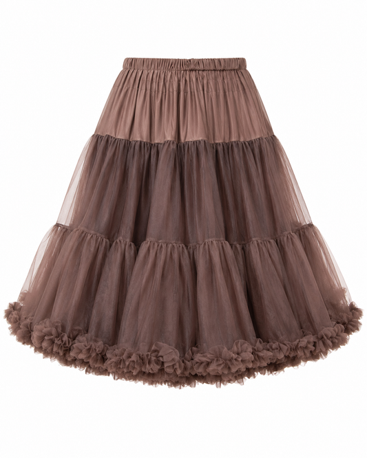 Petticoat 70 cm braun
