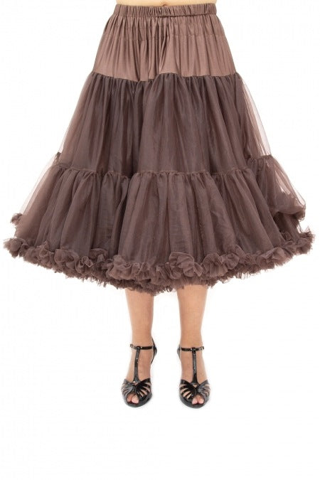 Petticoat 70 cm braun