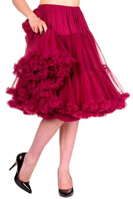 Petticoat 70cm burgundy