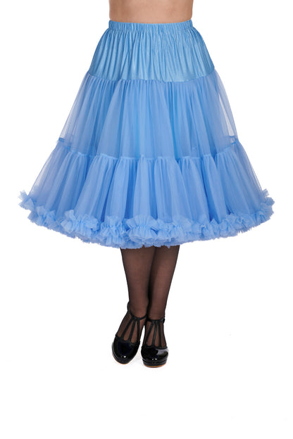 Petticoat 70cm kornblumenblau