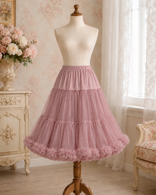 Petticoat 66 cm dusty pink