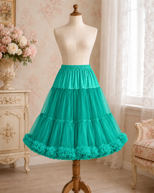 Petticoat 66 cm emerald
