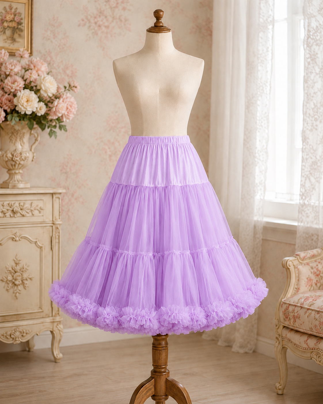 Petticoat 66 cm lavendel