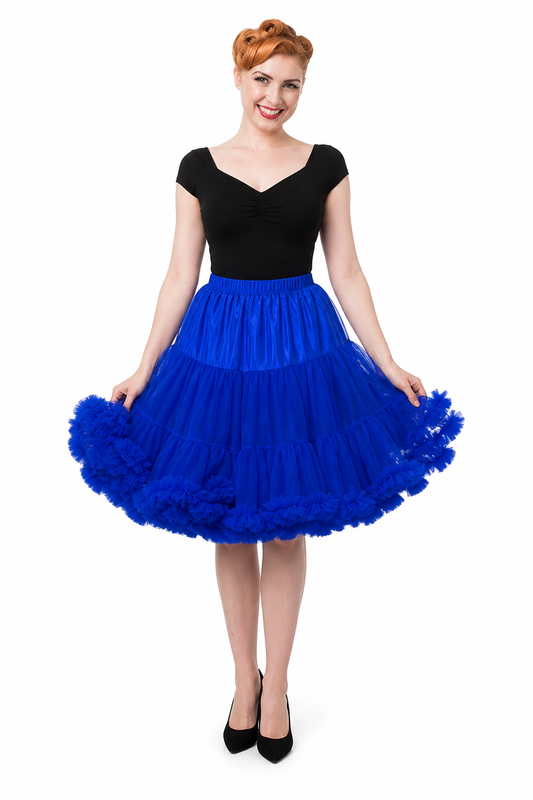 Petticoat 70cm royal blau