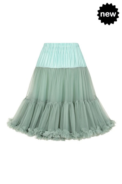Petticoat 70cm sage green