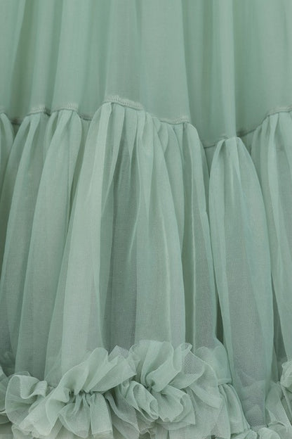 Petticoat 70cm sage green