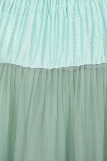 Petticoat 70cm sage green