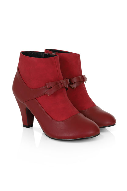 Vintage Wings Stiefeletten burgundy