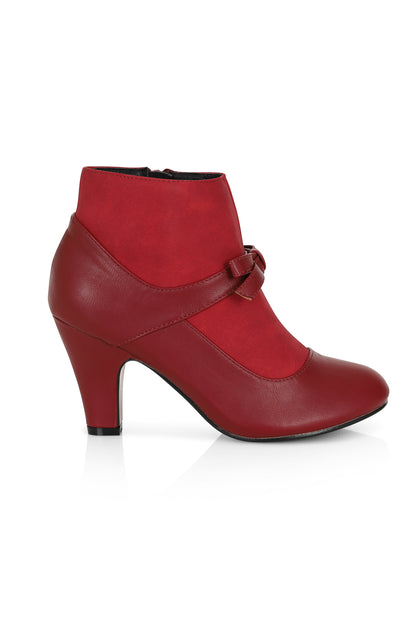 Vintage Wings Stiefeletten burgundy