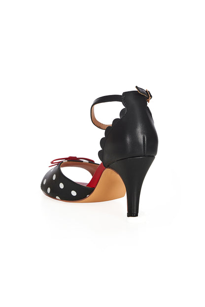 Poppy Polka Open Toe Sandalen