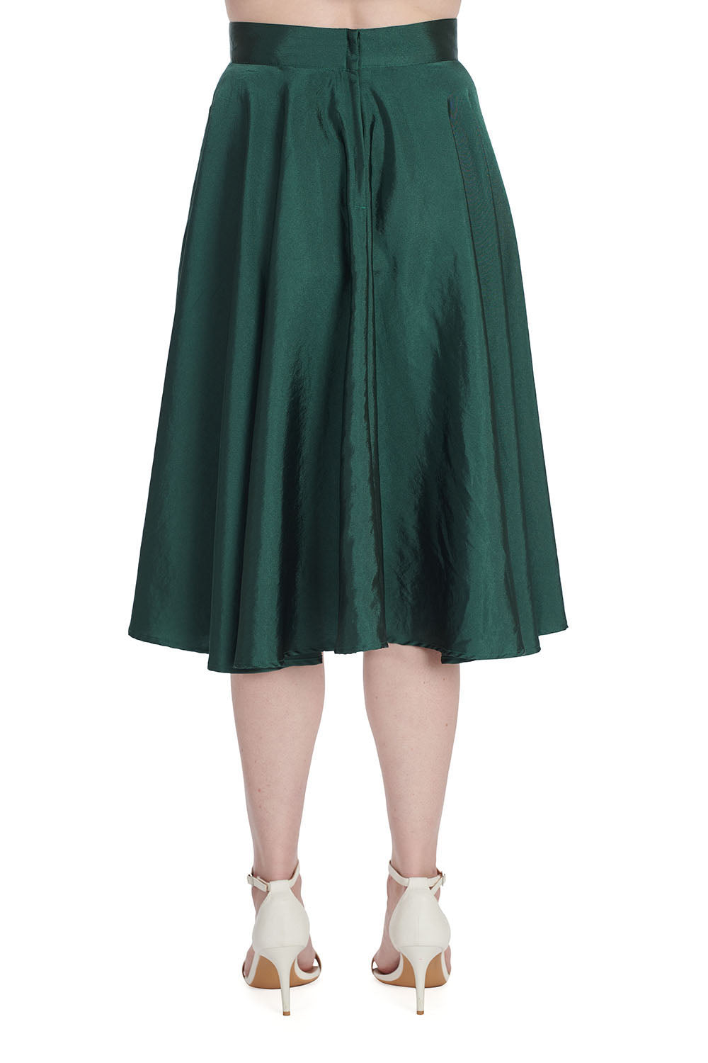 Summer Silky Skirt dunkelgrün