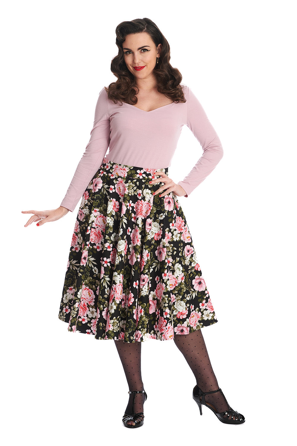 Pink Bloom Skirt